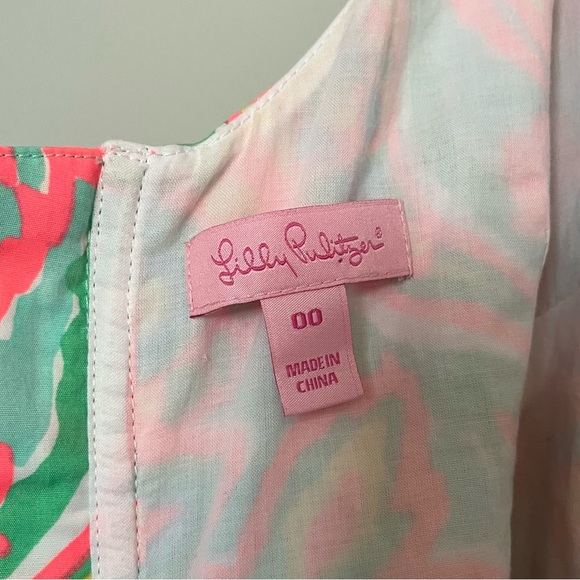 Lilly Pulitzer Delia Dress- Make A Splash - Picture 6 of 10